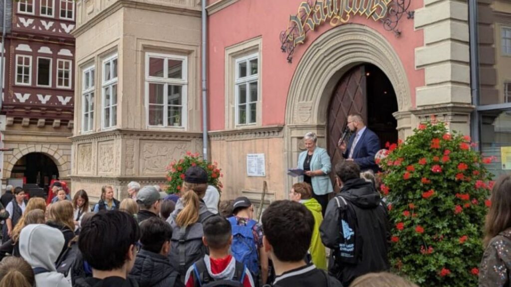 Schülerfreiwillingentag 2025 in Thüringen beim Schwester Bianca Pflegedienst in Eisenach